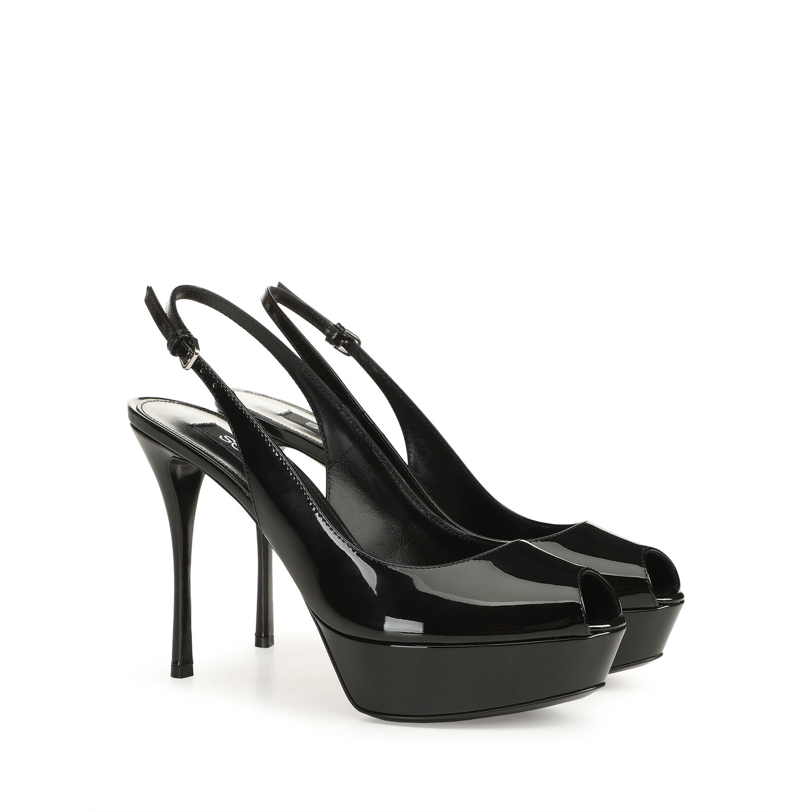 sr Godiva Platform - Sandals Black, 1