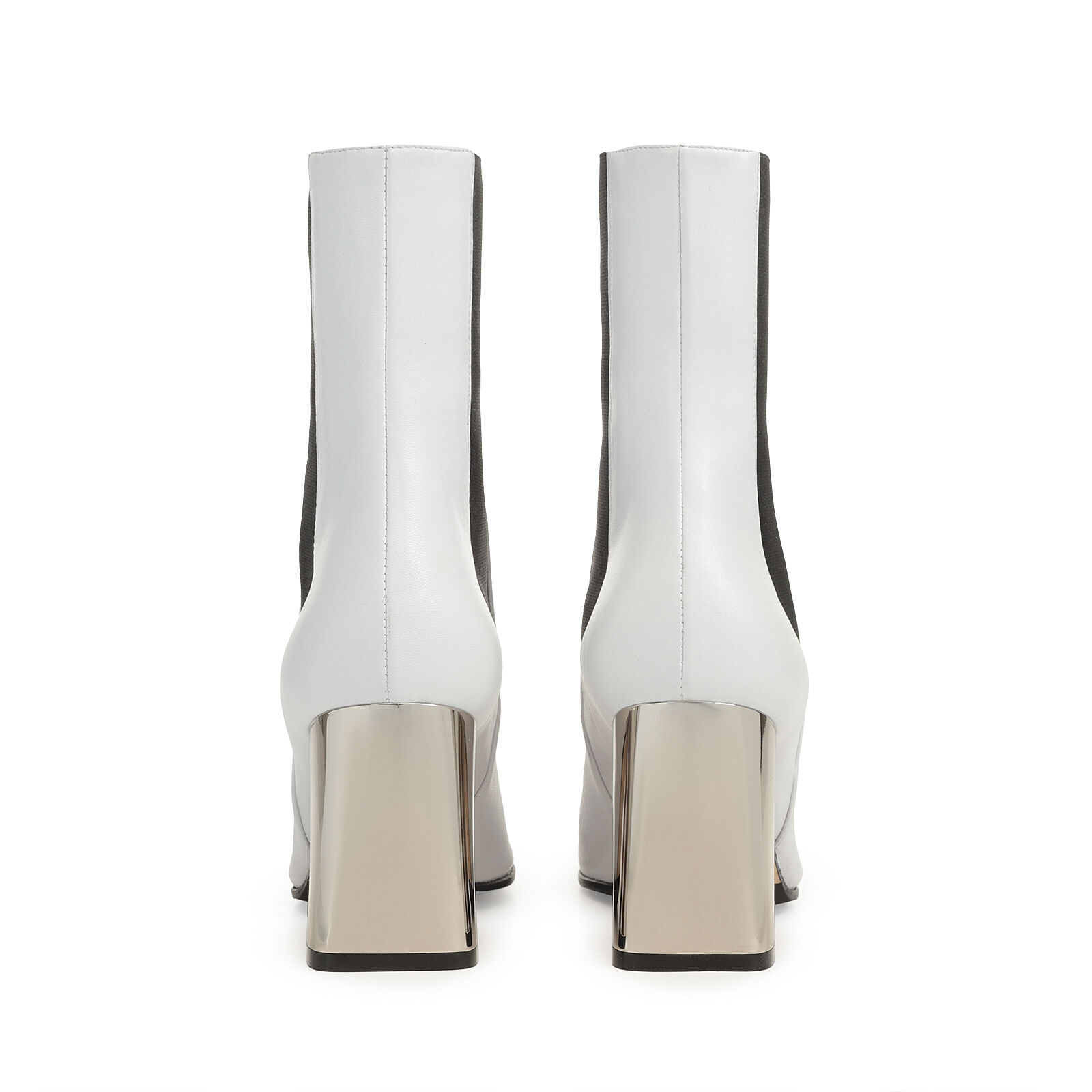 Booties White High heel: 80mm, sr Alicia | Sergio Rossi
