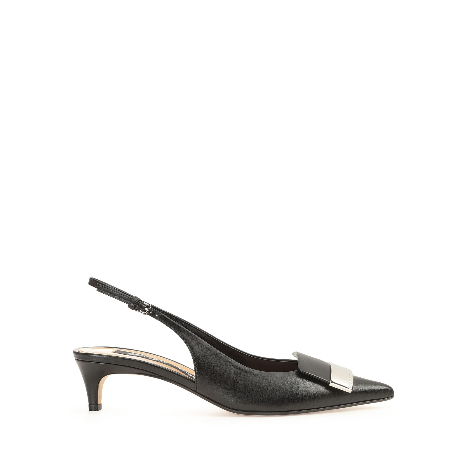 sr1 - Slingbacks Black, 0