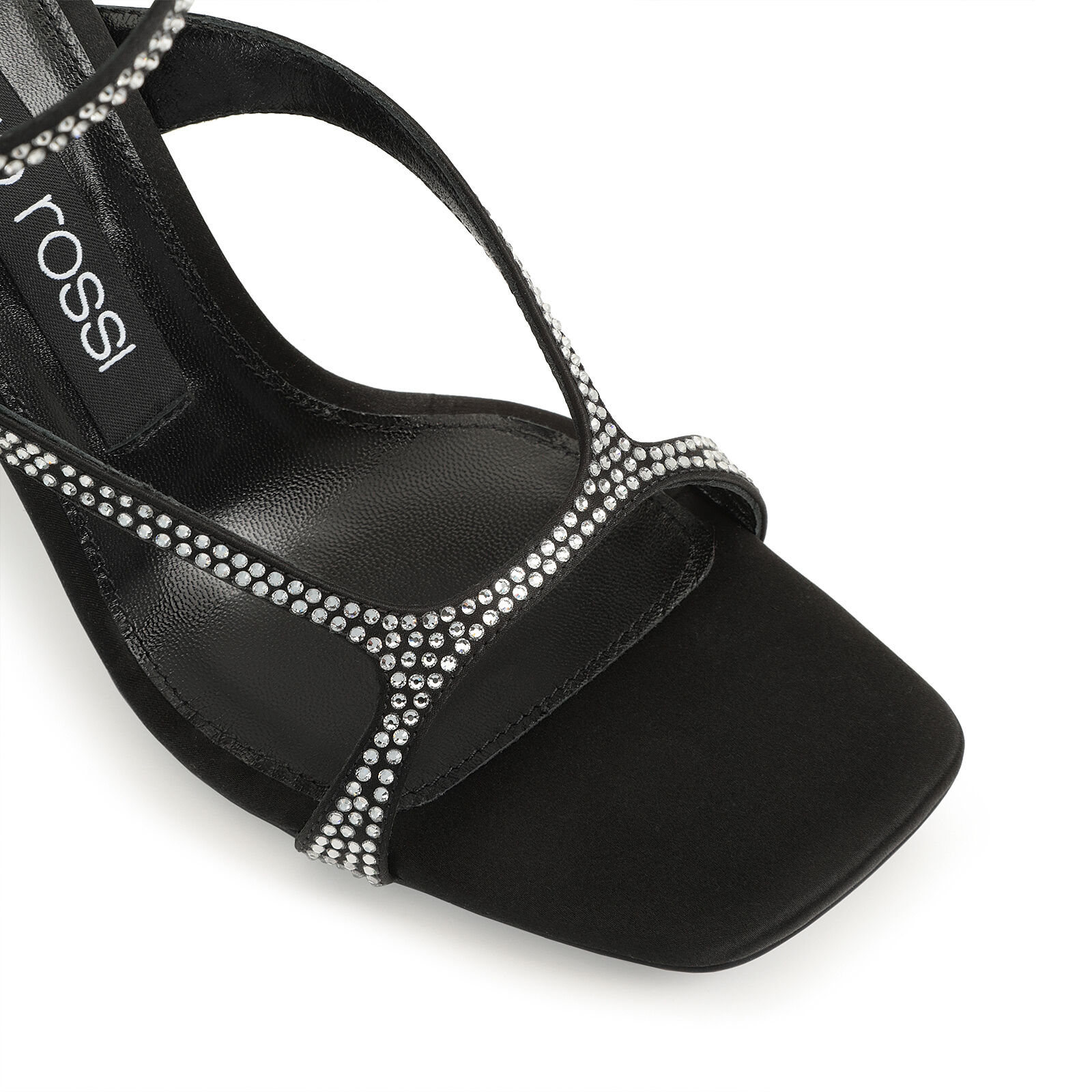 送料無料キャンペーン Sandals Black Rossi Sergio | Aracne sr 95mm, heel: High 靴