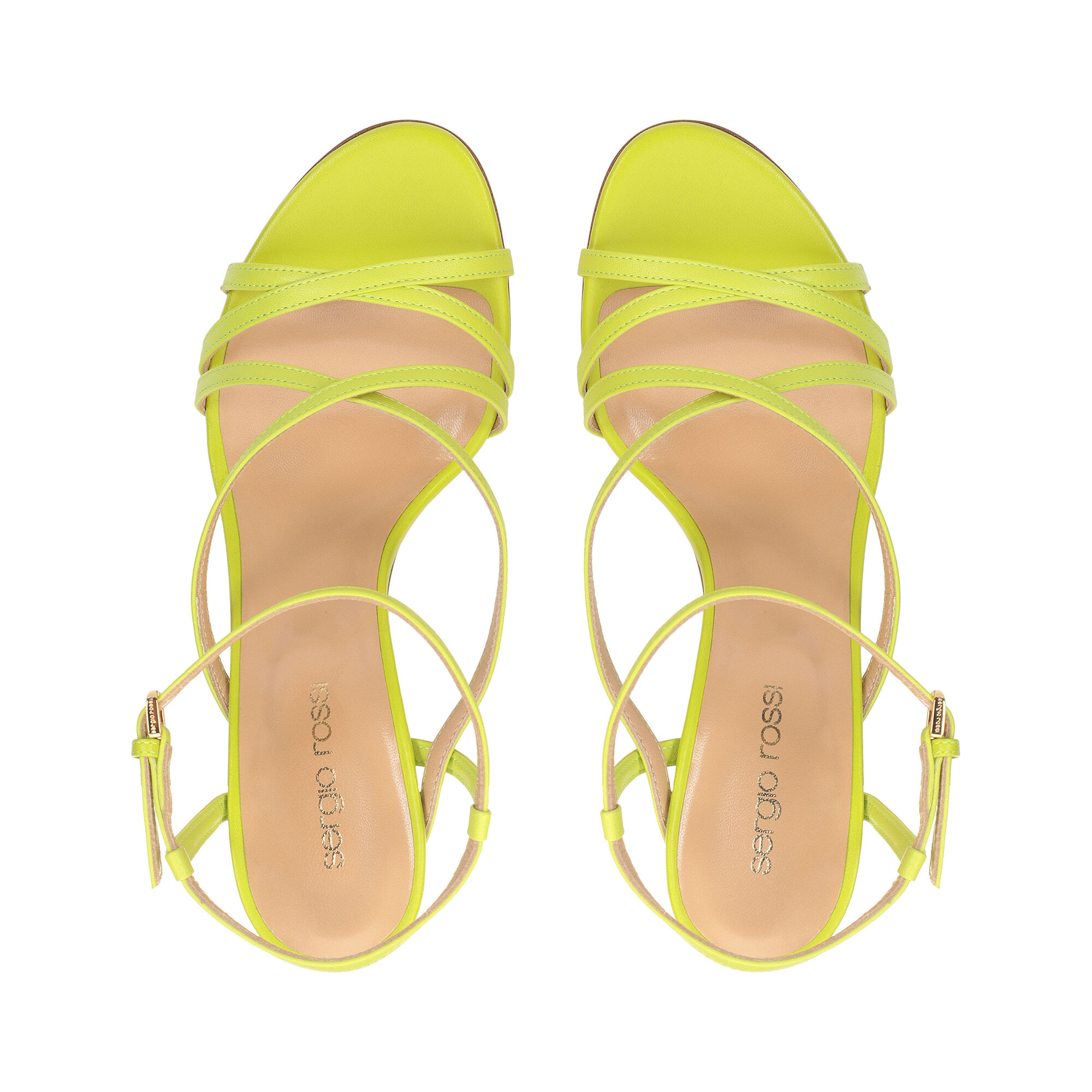 Sandals Yellow High heel: 90mm, Bon Ton | Sergio Rossi Sandals Yellow High heel: 90mm, Bon Ton | Sergio Rossi