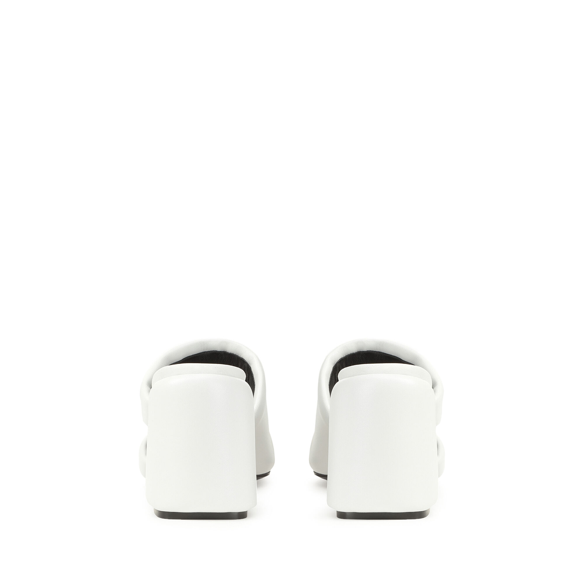Sandals White High heel: 80mm, sr Spongy - Sandals White | Sergio Rossi