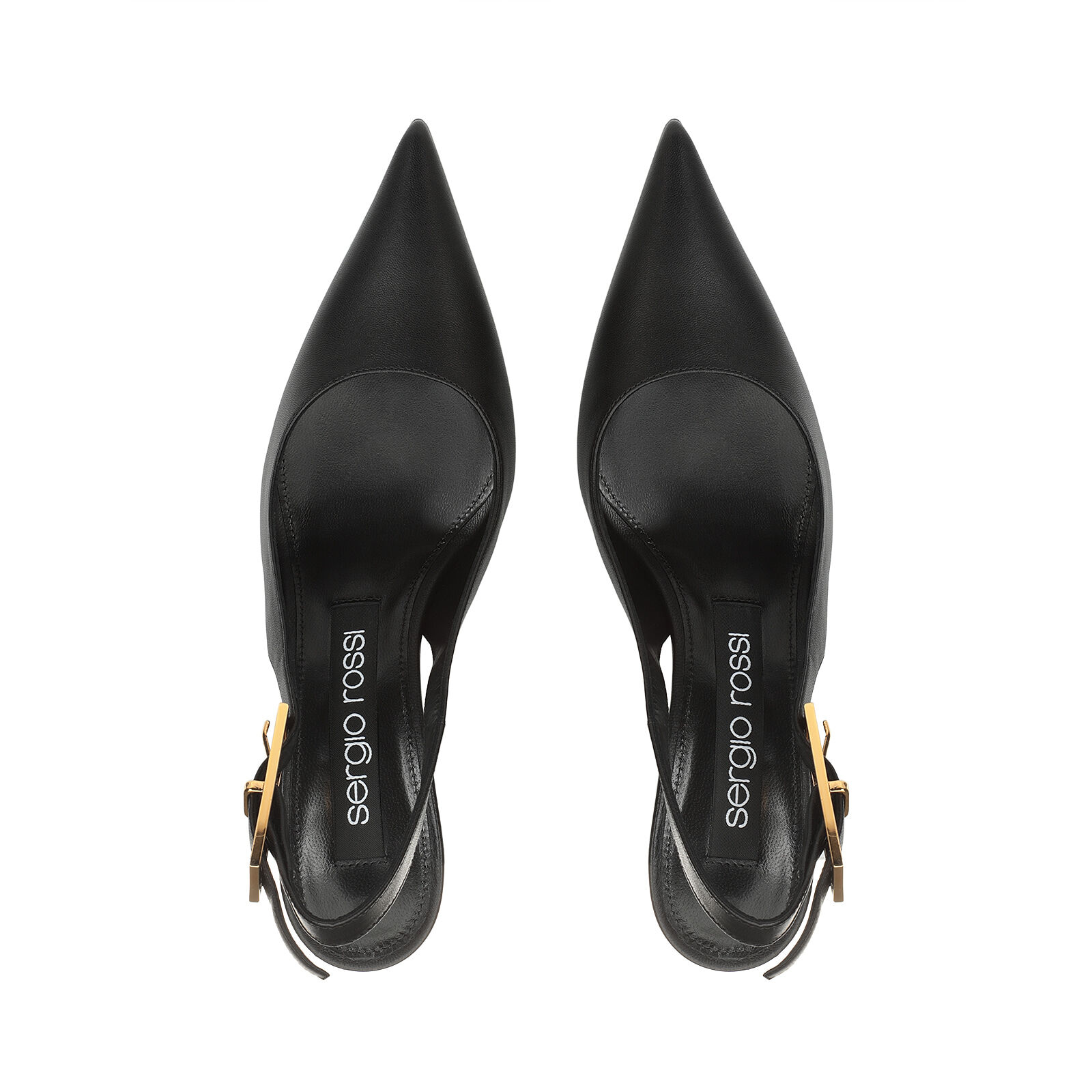 sr Nora - Slingbacks Black, 3