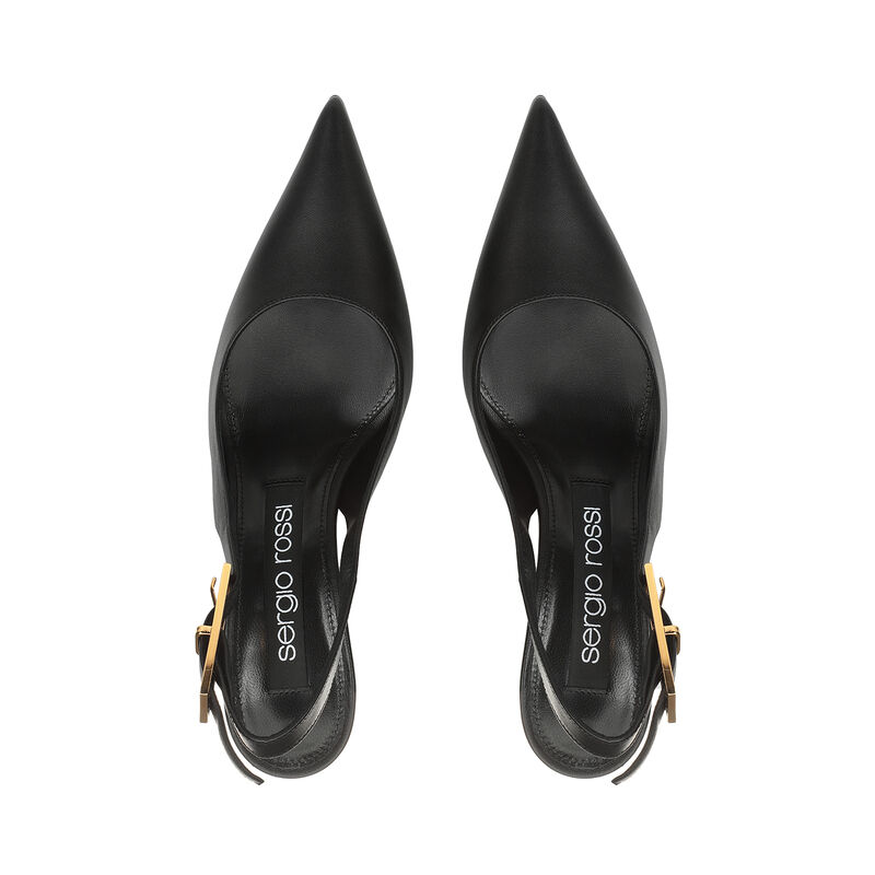 sr Nora - Slingbacks Black