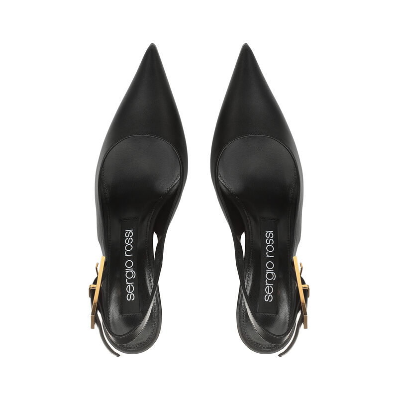 sr Nora - Slingbacks Black