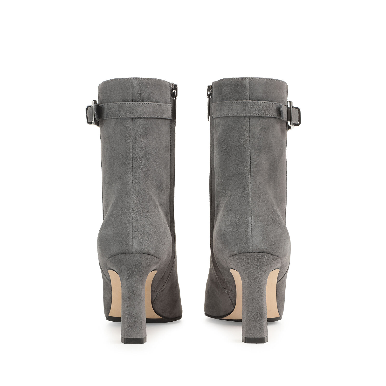 ブーティ グレー ハイヒール: 80mm, sr Nora - Booties Antracite | Sergio Rossi