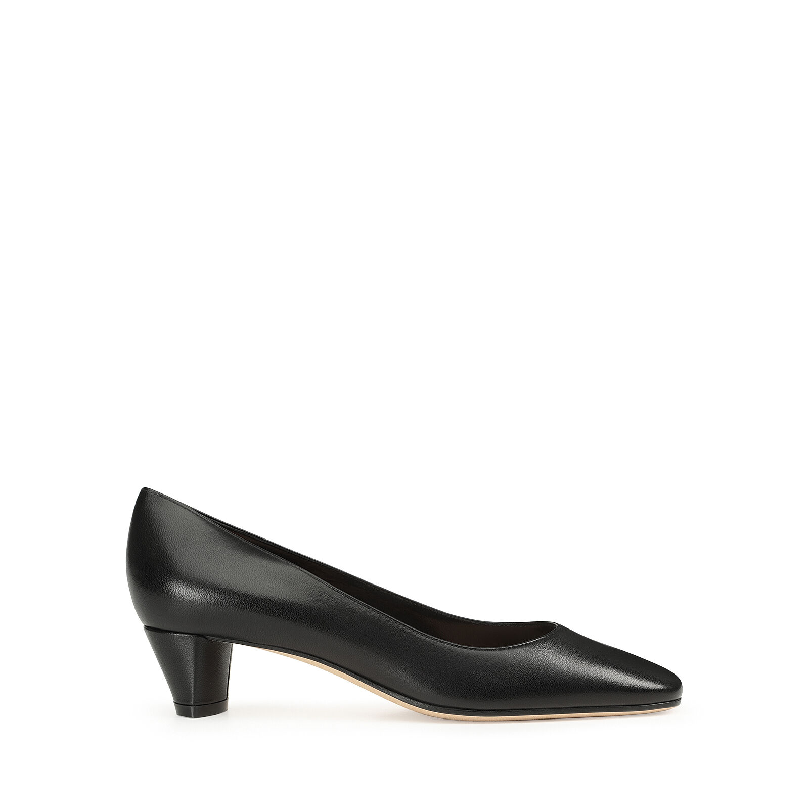 Dressy black clearance low heel shoes