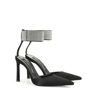 Escarpins Noir Talon haut: 95mm, sr Paris - Pumps Black 2