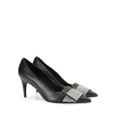 Escarpins Noir Talon moyen: 75mm, sr1 Paris - Pumps Black 2