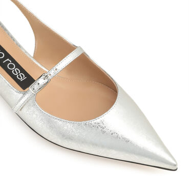 Godiva - Slingbacks Silver, 4