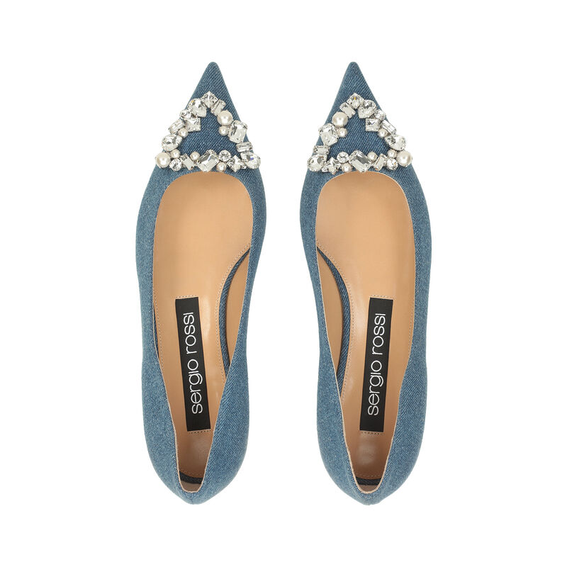 sr Godiva Precious - Ballerinas Indigo