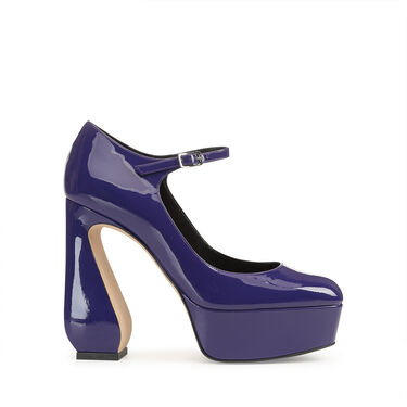 Pumps Violet High heel: 85mm, SI ROSSI  - Pumps Iris 2