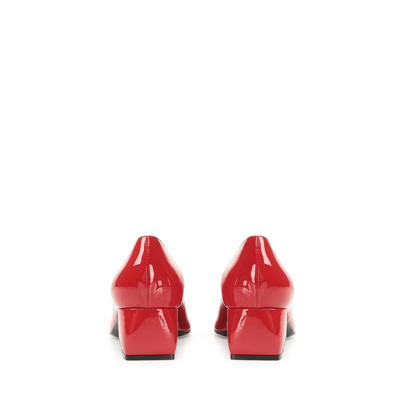 Pumps Red Low heel: 45mm, SI ROSSI - Pumps Carminio | Sergio Rossi