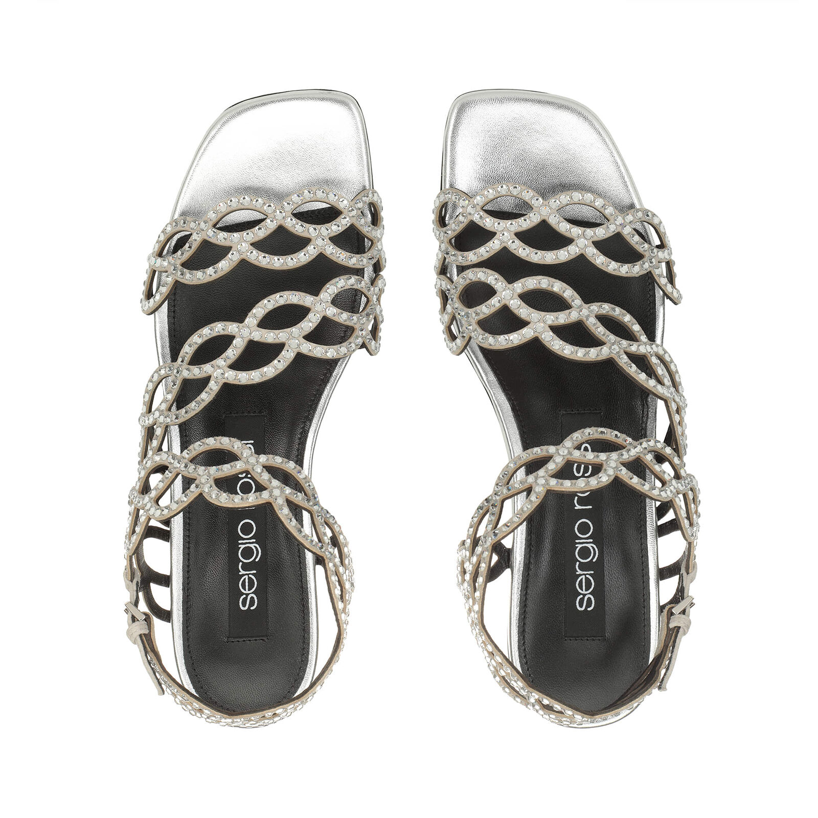 sr Mermaid - Sandals Argento, 3