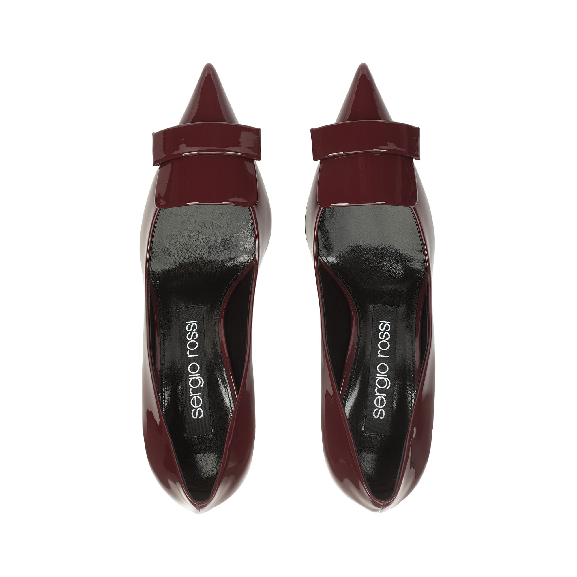 パンプス レッド ミッドヒール: 75mm, sr1 - Pumps Wine | Sergio Rossi