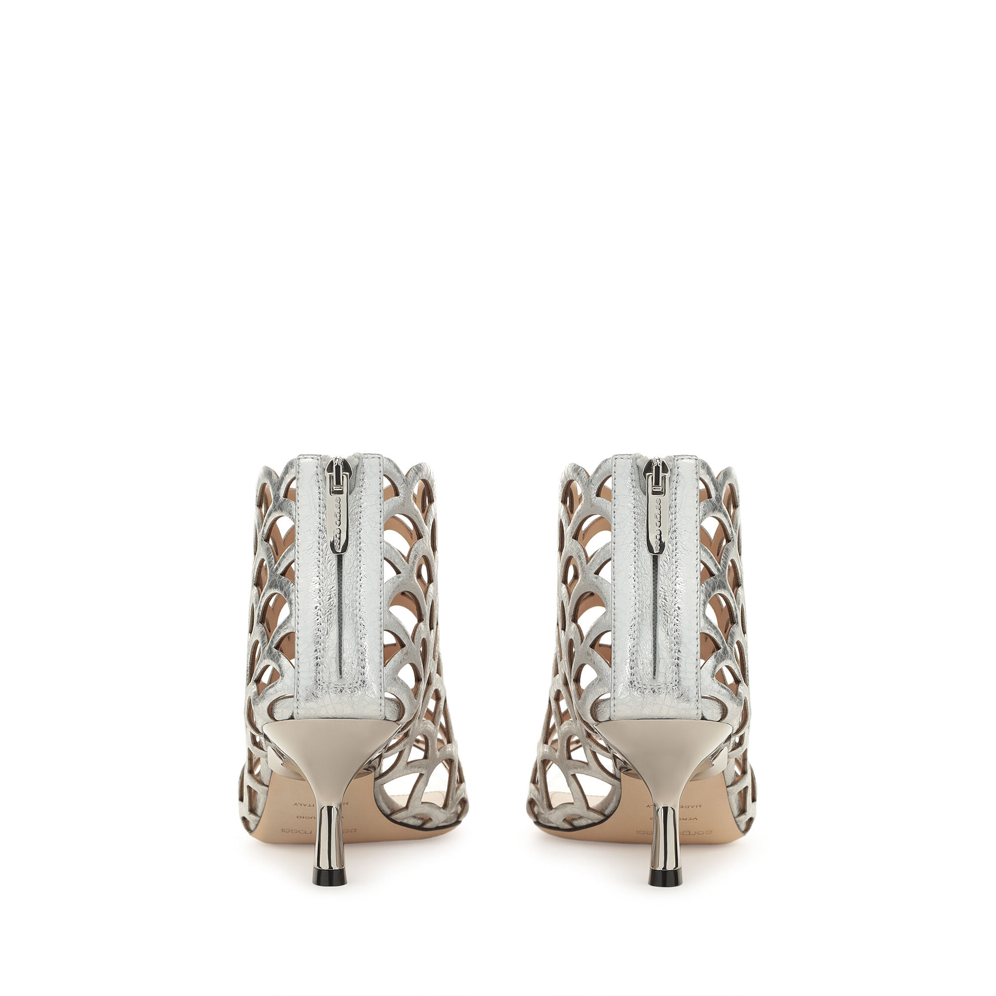 早い者勝ち【Sergio Rossi】Mermaid サンダル ナッパレザー 60mm サンダル ベージュ ミッドヒール: 60mm, sr Mermaid - Sandals