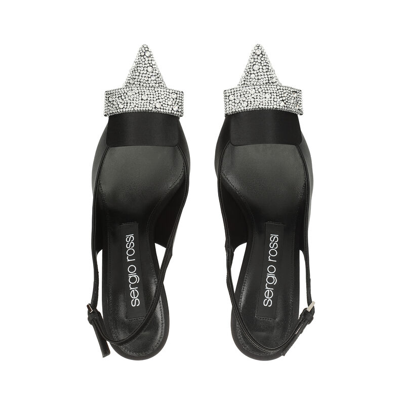 sr1 - Slingbacks Black