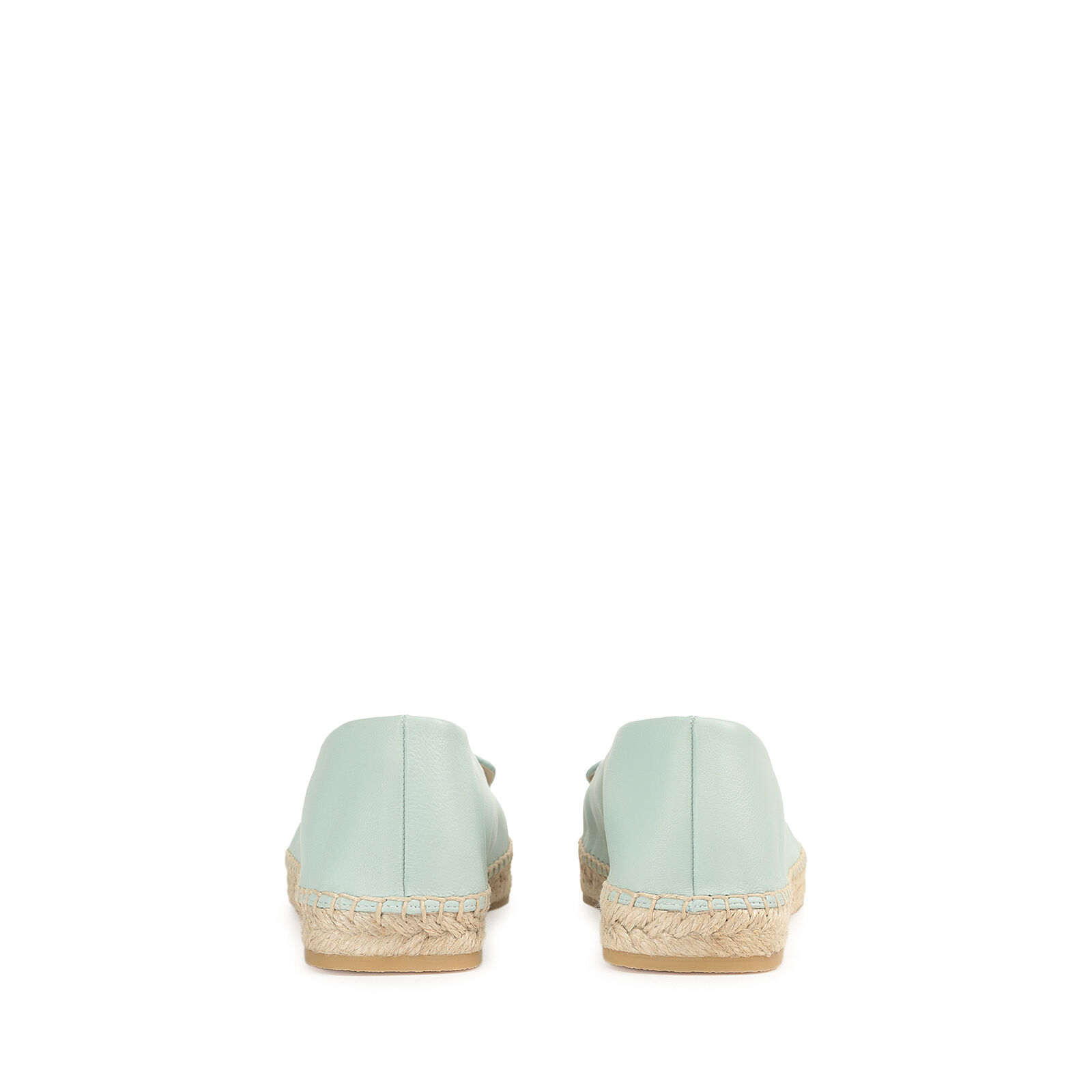 Mint green espadrilles top