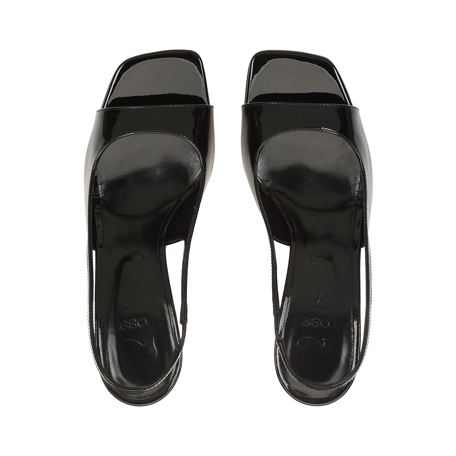 SI ROSSI - Slingbacks Black, 3