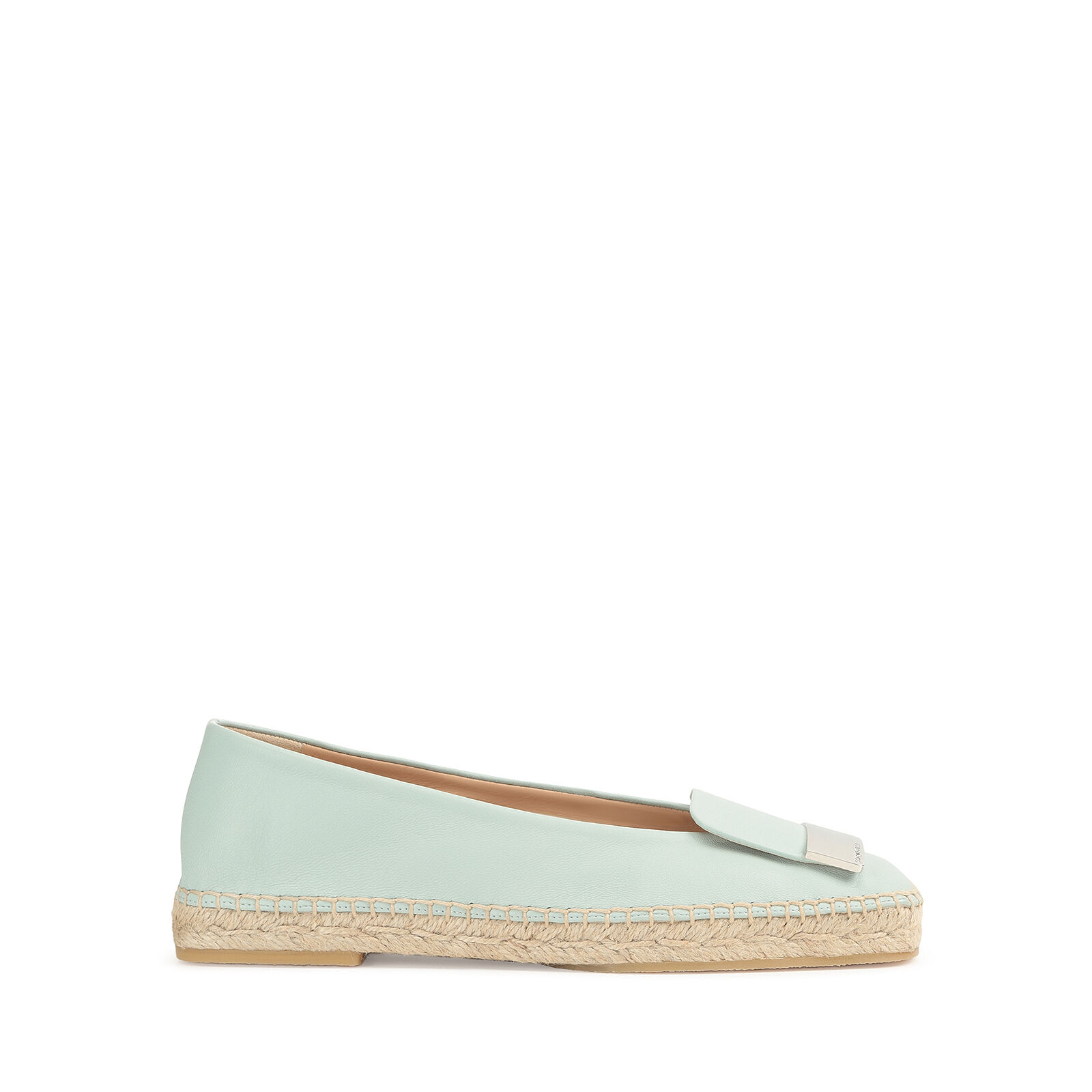 Salvatore ferragamo sannio leather espadrilles on sale