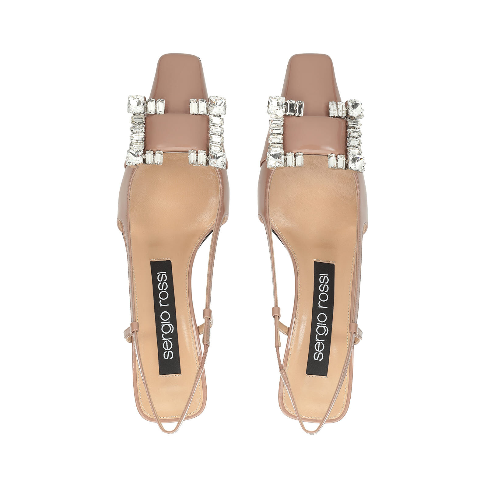 Sergio rossi slingback pumps top