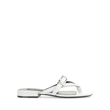 Sandalen Weiss Niedriger Absätze: 15mm, sr Nora - Sandals White 2