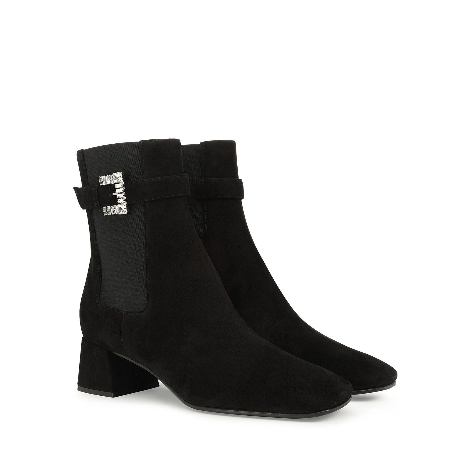sr Twenty Buckle - Booties Black, 1