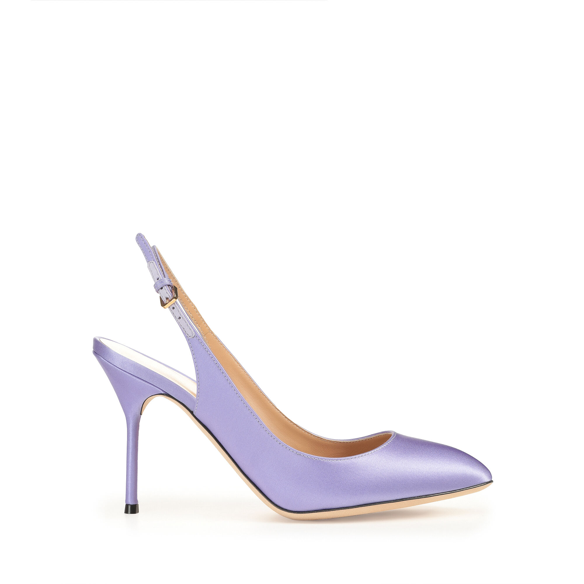 Slingbacks violet High heel: 90mm, Chichi | Sergio Rossi