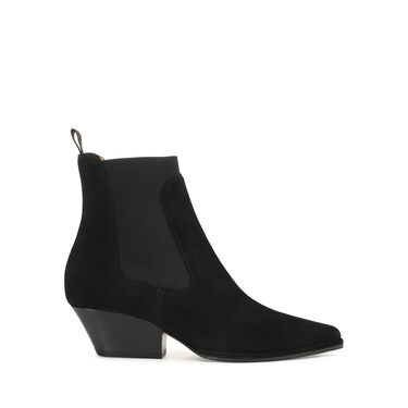 Booties Black Low heel: 45mm, Carla  - Booties Black 2