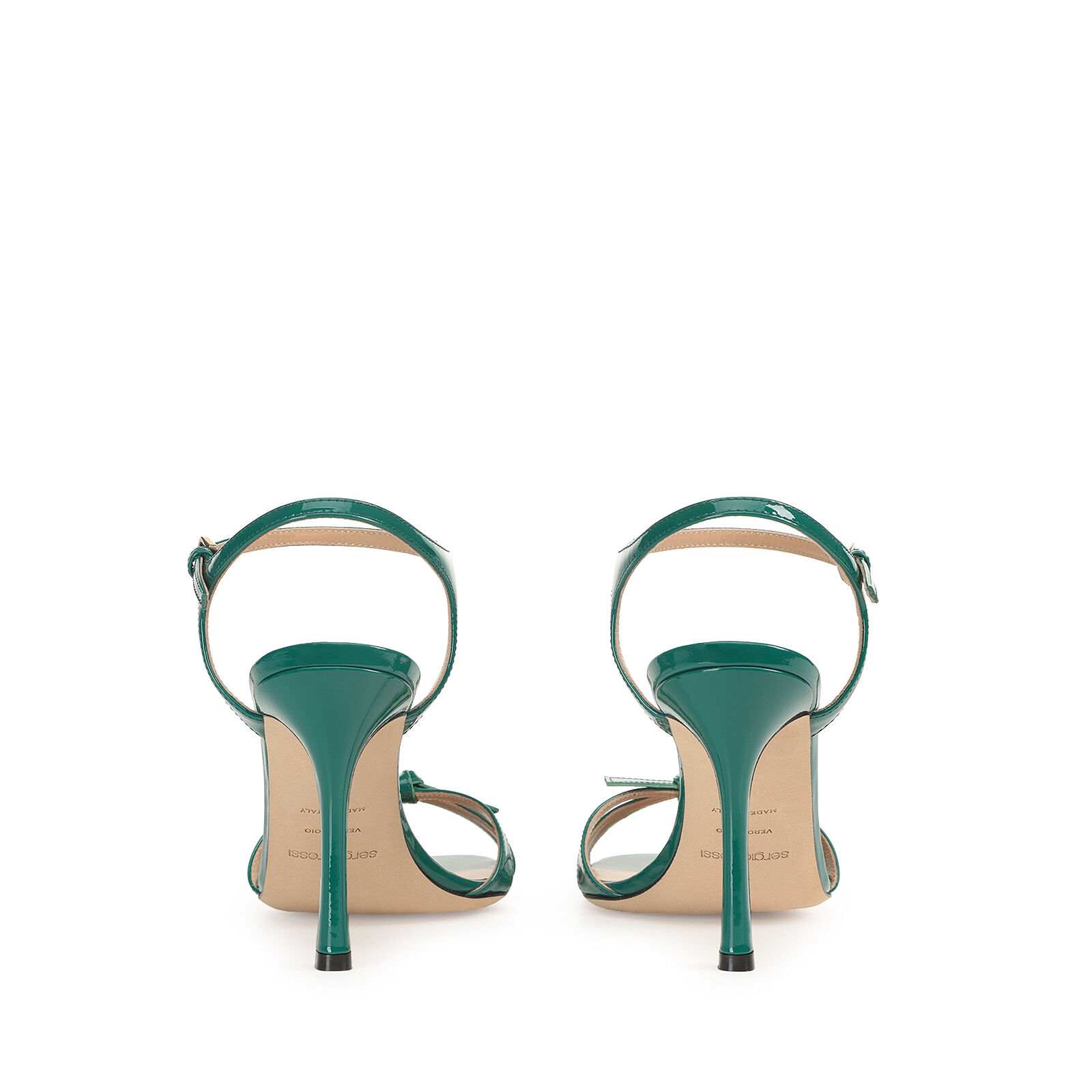 サンダル グリーン ヒールの高さ: 90mm, Isobel - Sandals Radiant Green | Sergio Rossi