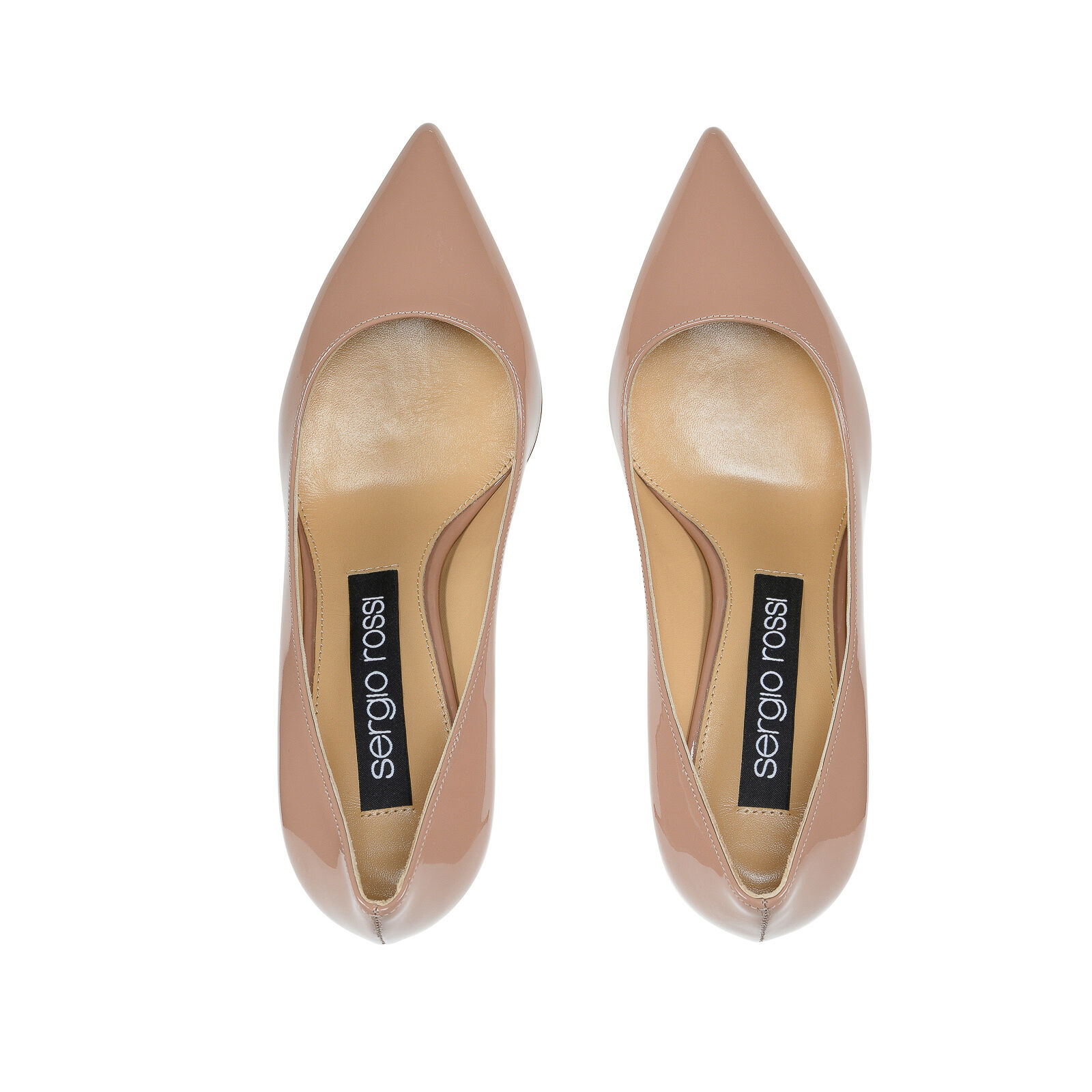 海外限定スパイク販売 Godiva 90mm, height: Heel Nude Pumps | Rossi Sergio 靴