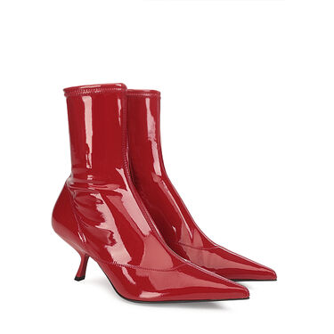 Bottines Rouge Talon moyen: 60mm, sr Maike - Booties Carminio 2