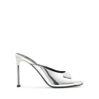 Sandales Gris Talon haut: 95mm, sr Liya - Sandals Argento 2