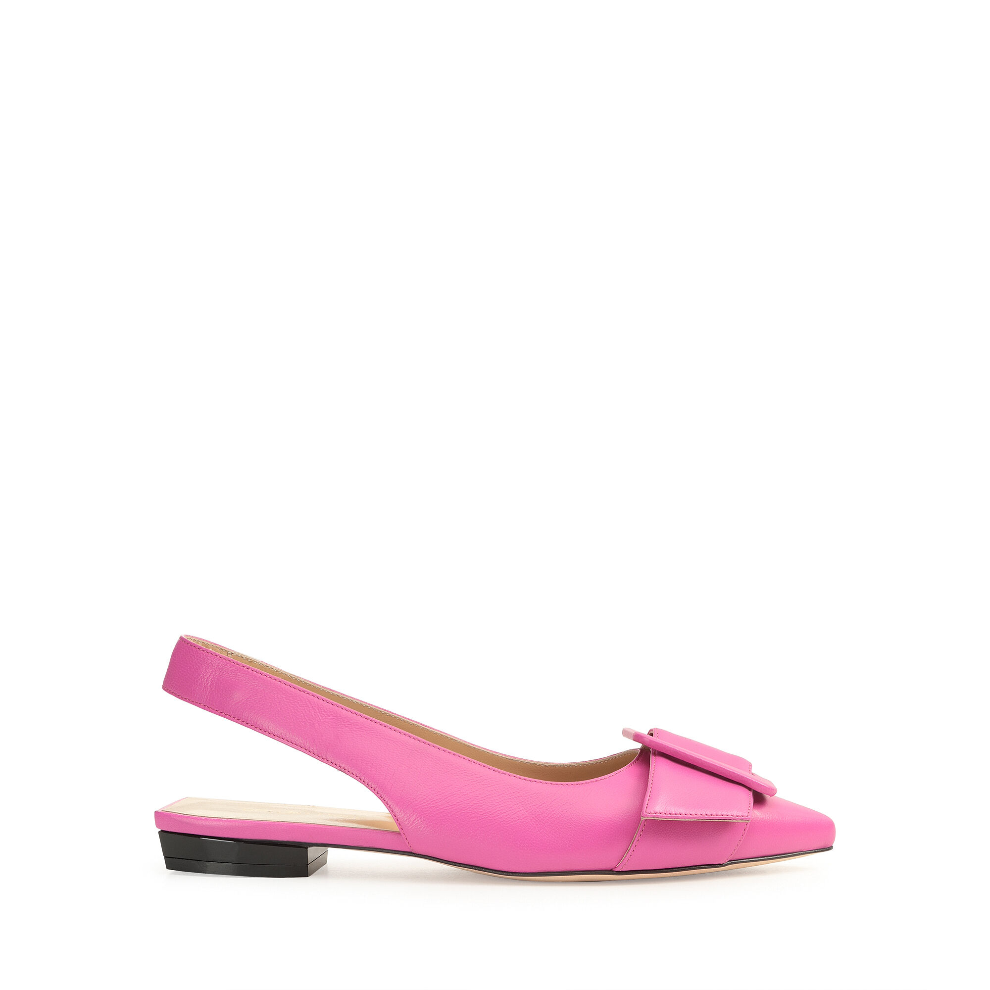 Slingbacks Pink Low heel 10mm sr Milano Mia Slingbacks Dragon Fruit Sergio Rossi