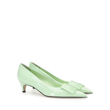 Pumps Green Low heel: 45mm, sr1  - Pumps Apple 2