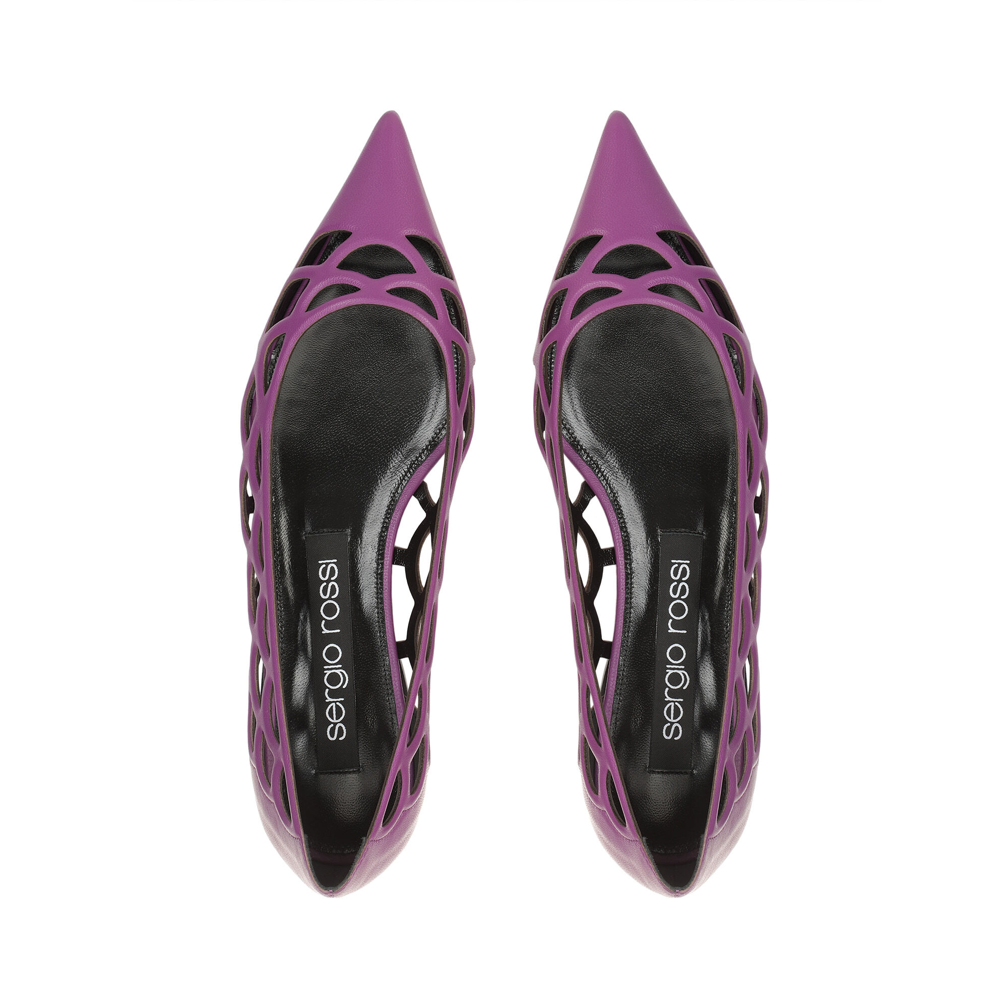 ★優美★Sergio Rossi★ sr Mermaid - Sandals Buganvilia Sandals violet Low heel: 45mm, sr Mermaid - Sandals