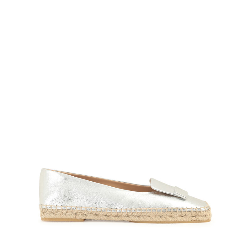 sr1 Espadrillas - Ballerine Argento