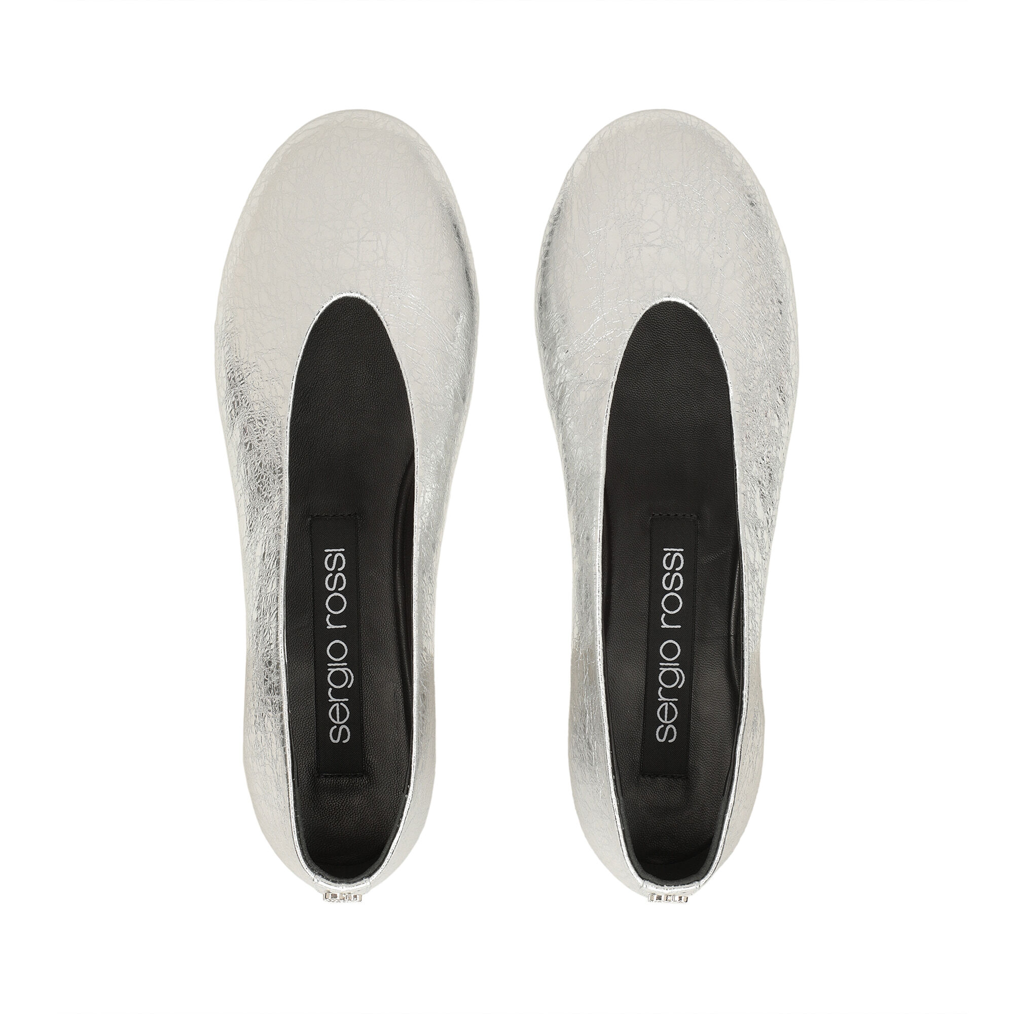 バレリーナフラット グレー フラット: 5mm, sr Arc - Ballerinas Grey | Sergio Rossi