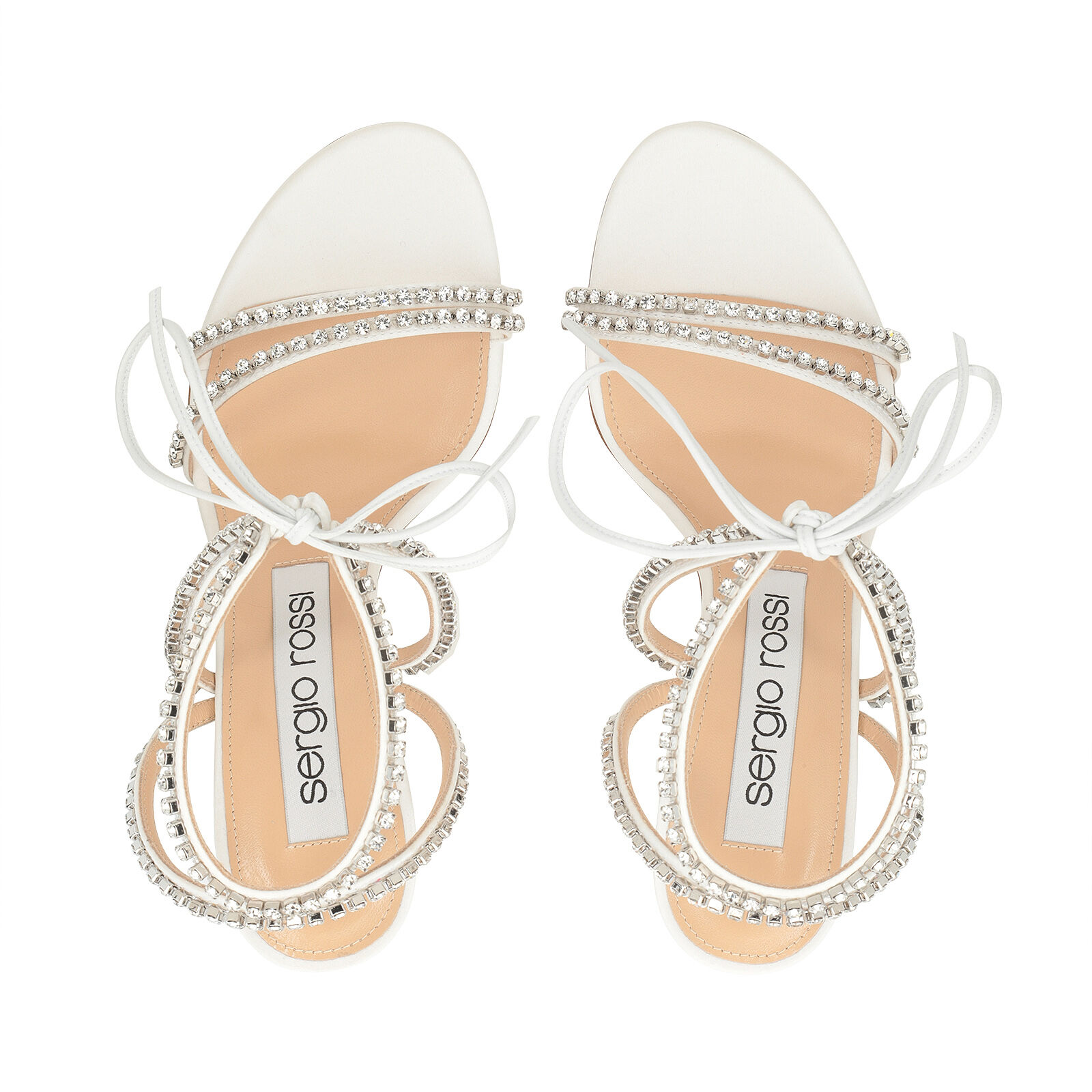 Godiva Bridal - Sandali Bianco, 3