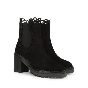 Booties Black Mid heel: 55mm, sr Mermaid - Booties Black 2