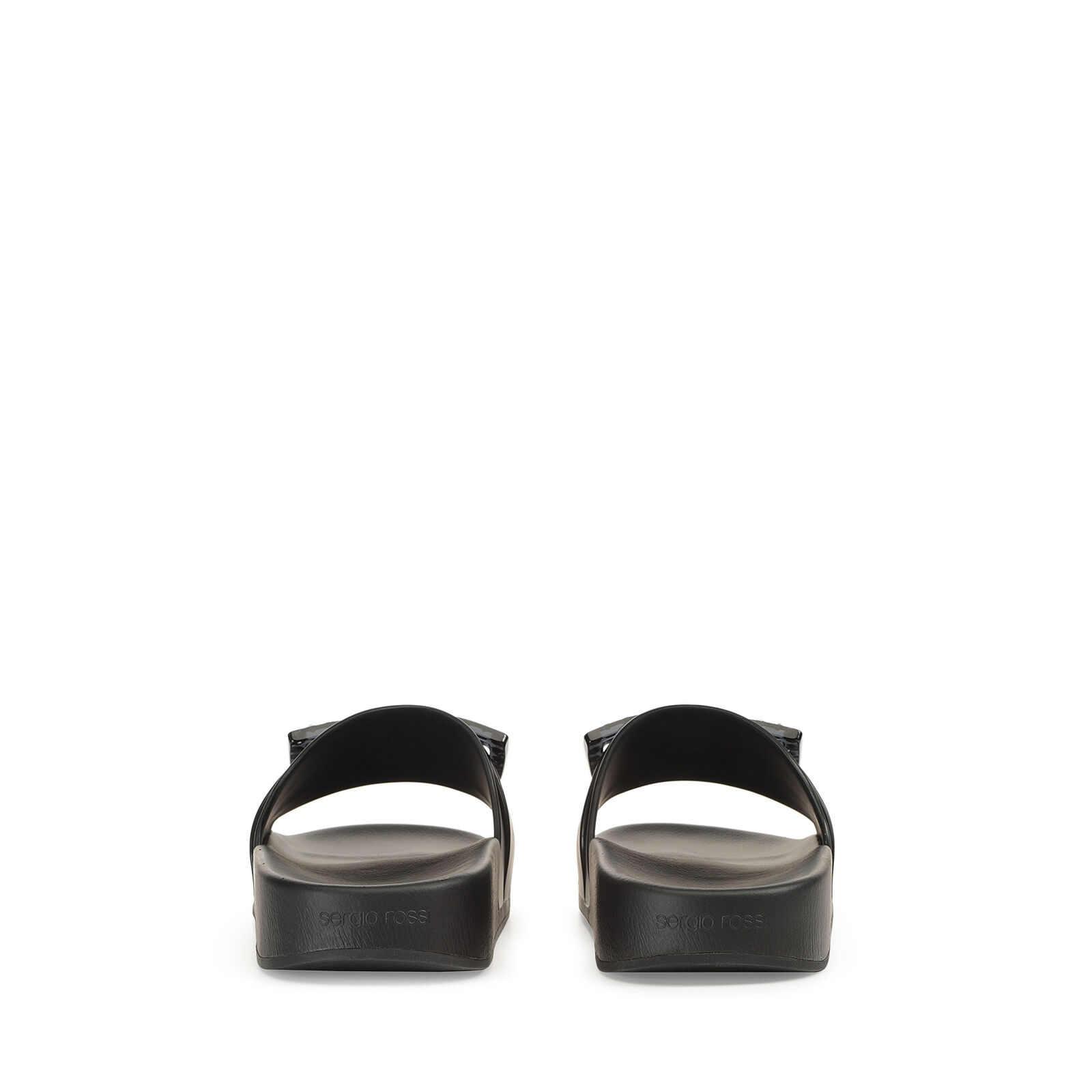 Sandals Black Flat: 10mm, sr Jelly - Sandals Black | Sergio Rossi