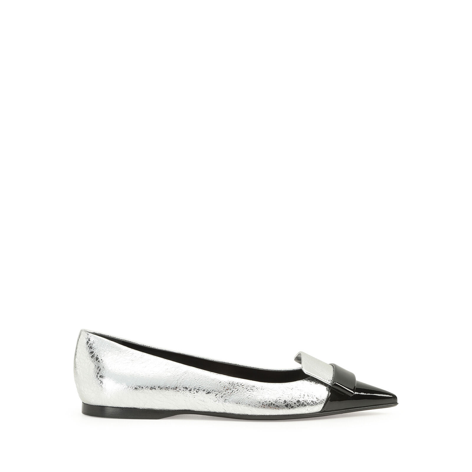 sr1 - Ballerinas Nero/Argento, 0