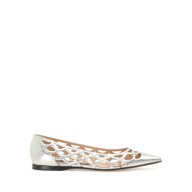 Ballerinas Grey Flat: 10mm, sr Mermaid - Ballerinas Silver 2