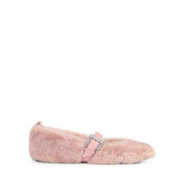 バレリーナフラット ピンク フラット: 5mm, sr Twenty Buckle - Ballerinas Light Rose 2