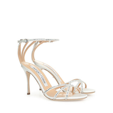 Sandals White High heel: 90mm, Godiva Bridal - Sandals White 2