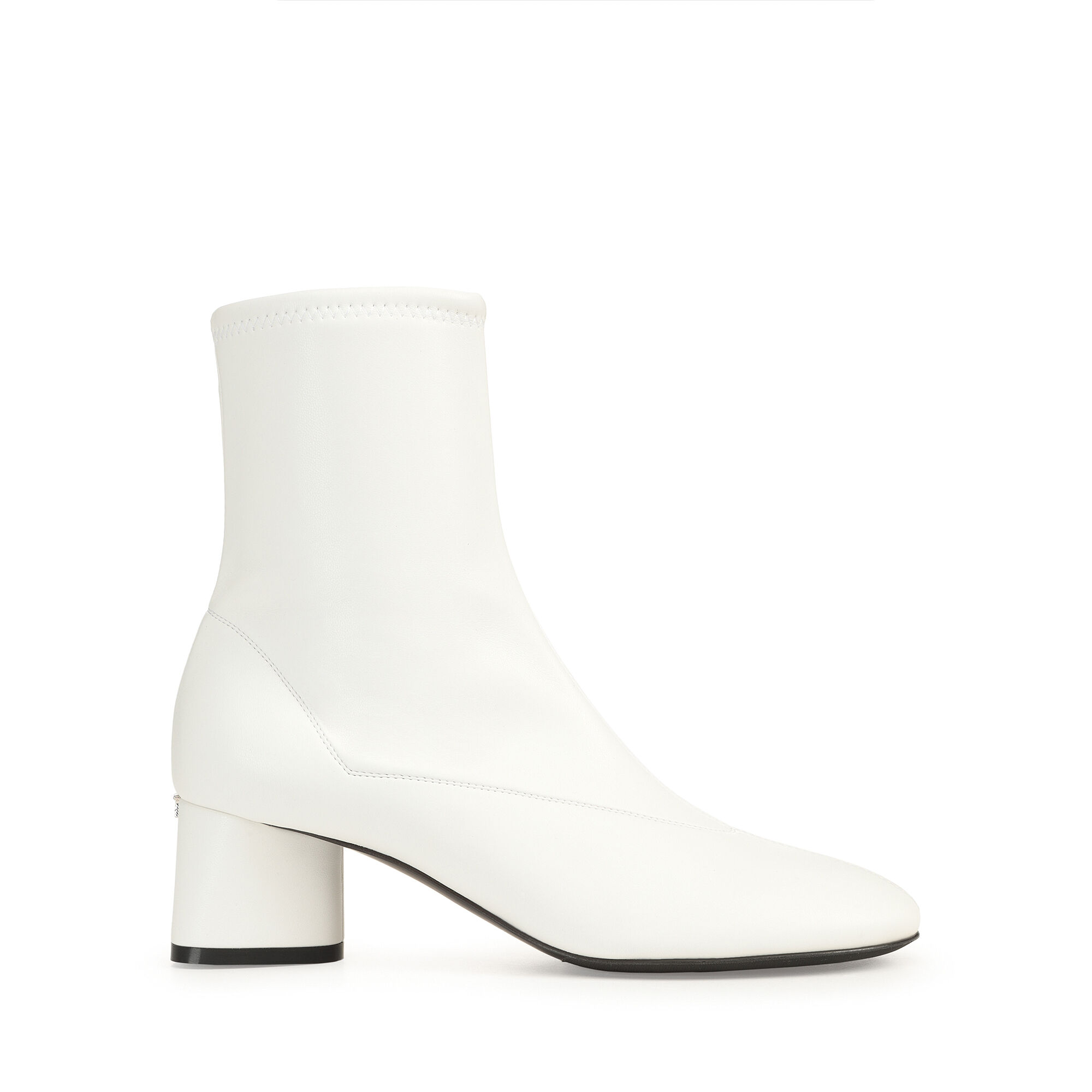 Booties White Mid heel 50mm sr Pilier Booties White Sergio Rossi