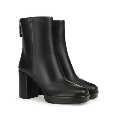 Booties Black Mid heel: 75mm, sr Fuego - Booties Black 2