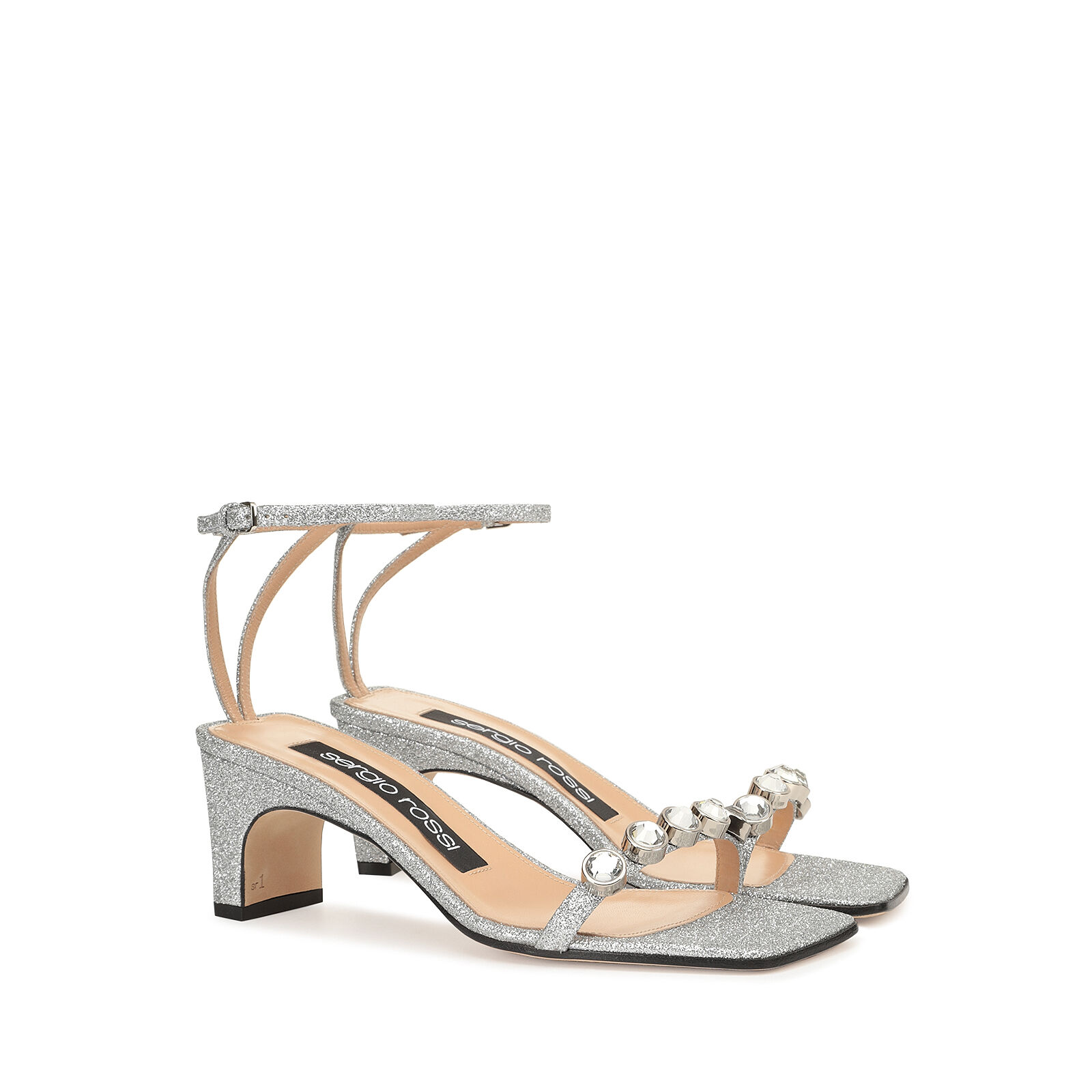 sr1  - Sandals Argento, 1