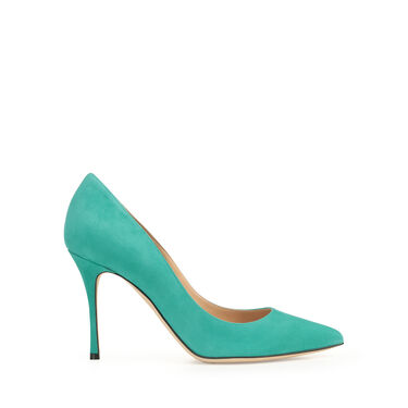 Pumps Green Low heel: 90mm, Godiva - Pumps Kentia 2