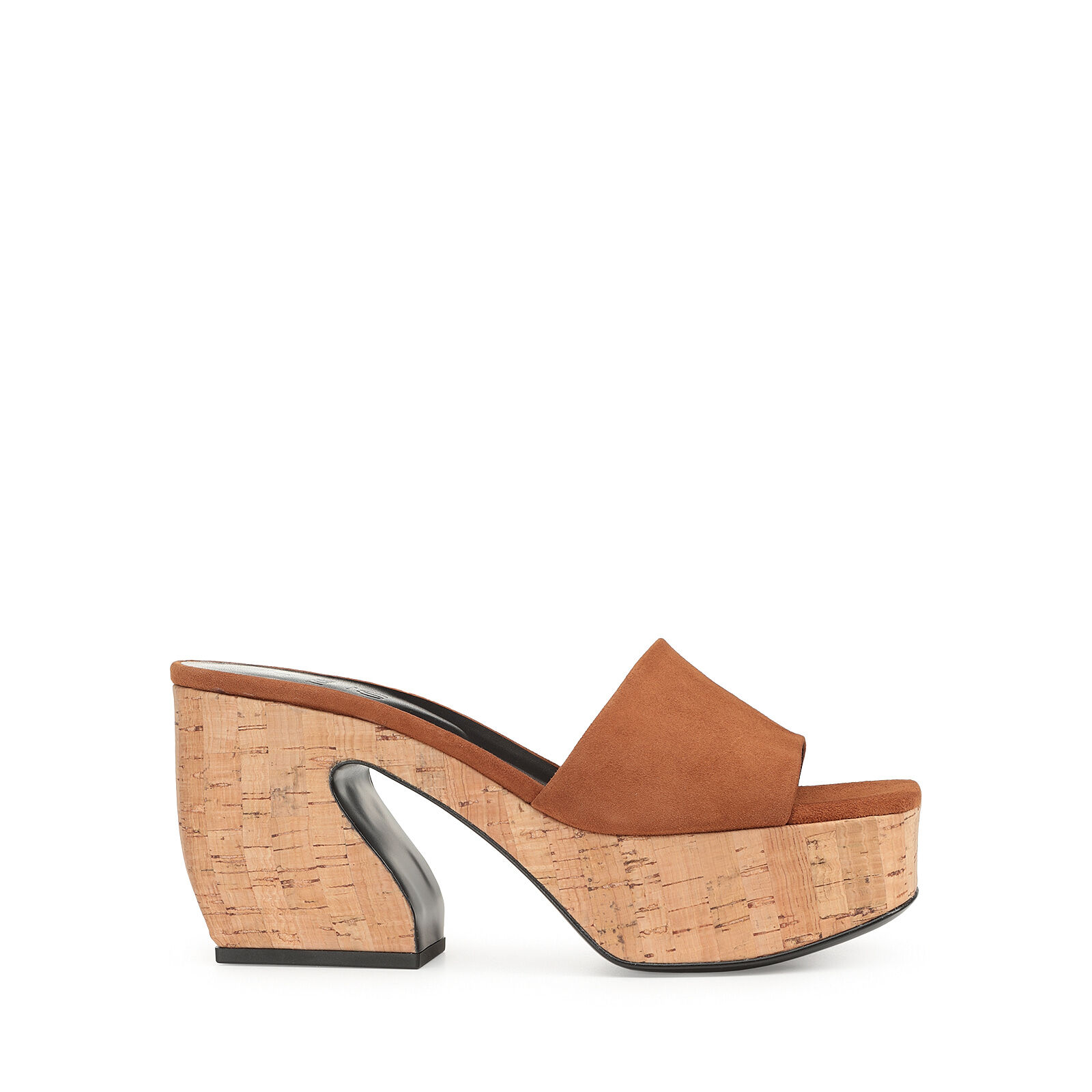 Sandales marron petit talon 2025